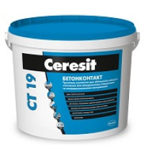 Грунтівка Бетоноконтакт EKO "CT 19" ТМ "ЦЕРЕЗІТ" (CERESIT) 15кг