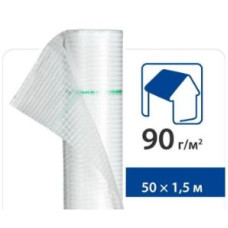 Плівка гідроізоляційна "ГІДРОБАР'ЄР Д 90" 90г/м² (Біла) 1,5х50м ТМ "JUTA" (рул. 75,0м²)