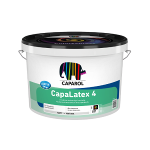 Фарба інтер'єрна латексна матова CapaLatex 4 База 3 ТМ "Caparol", 9,4 л.