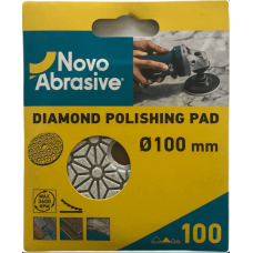 Диск алмазний полірувальний "Зірка" 100 мм, Р100, ТМ "NovoAbrasive"