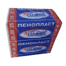 Пінопласт "ЕРS-80" 100х1000х1000мм ТМ "НАВЕК" (пак. 0,5м³ / 5 шт)
