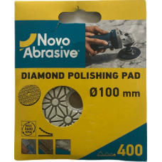 Диск алмазний полірувальний "Зірка" 100 мм, Р400, ТМ "NovoAbrasive"