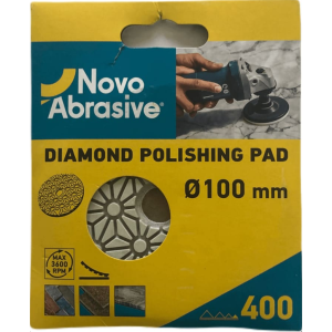 Диск алмазний полірувальний "Зірка" 100 мм, Р400, ТМ "NovoAbrasive"