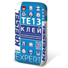 2-й сорт Клей високоеласт. для плитки (Темрст. +170С) "TE13" ТМ "Крайзель Эксперт" (KREISEL) 25кг (п