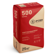 Цемент Івано-Франківськ IFCEM CEM II/A-LL 500Р-Н (42,5 R) 25кг (пал. 1,6т)