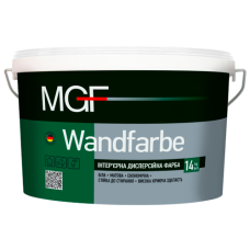 Фарба водоемульсійна "M1а Wandfarbe" ТМ "MGF" матова, для внутрішніх робіт 1,4кг