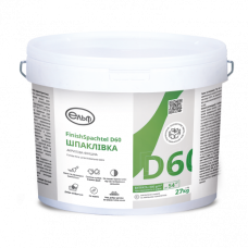 Шпаклівка акрилова "Д 60" ТМ "ЕЛЬФ" (ELF) фінішна 27,0кг (пал. 0,648т)