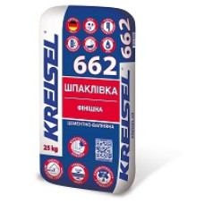 Шпаклівка моделююча фінішна цементно-вапняна (1-5 мм) 662 ТМ "Крайзель" (KREISEL)  25кг