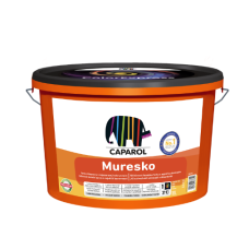 Фарба фасадна силіконова матова Біла Muresko База 1 ТМ "Caparol", 10 л.