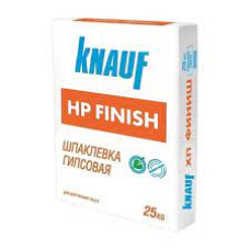 Шпаклівка гіпсова НР FINISH ТМ "КНАУФ" (KNAUF) 25,0кг (пал. 1,25т)
