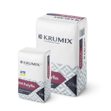 Шпаклівка гіпсова КМ Polyfin полімерна ТМ "КРУМіКС" (КRUMIX) 5,0кг (пал. 1,1т)