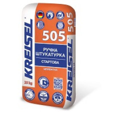 Штукатурка цементна універ. (8-25мм) 505 ТМ "Крайзель" (KREISEL) 25кг