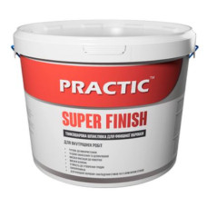 Шпаклівка акрилова "SUPER FINISH" ТМ "PRACTIC" 8,5кг