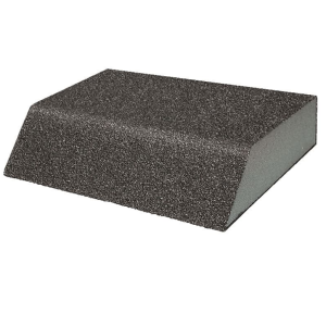Губка абразивна комбінована 100x68x42x26 мм Р120 для шліфування ТМ "NovoAbrasive"