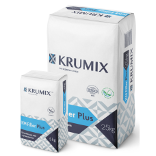 Шпаклівка для швів KM Filler Plus спеціальна ТМ "КРУМіКС" (КRUMIX) 25,0кг (пал. 1,125т)