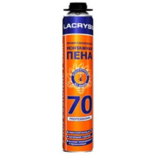 Піна монтажна "ВСЕСЕЗОННА 70л" (професійна) "LACRYSIL" 850мл