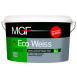 Фарба водоемульсійна "Eco Weiss M1" ТМ "MGF" матова, для внутрішніх робіт 1,4кг