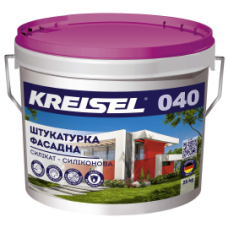 Штукатурка силікатно-силіконова КороЇд 2мм База В 040 Крайзель (KREISEL) 25 кг